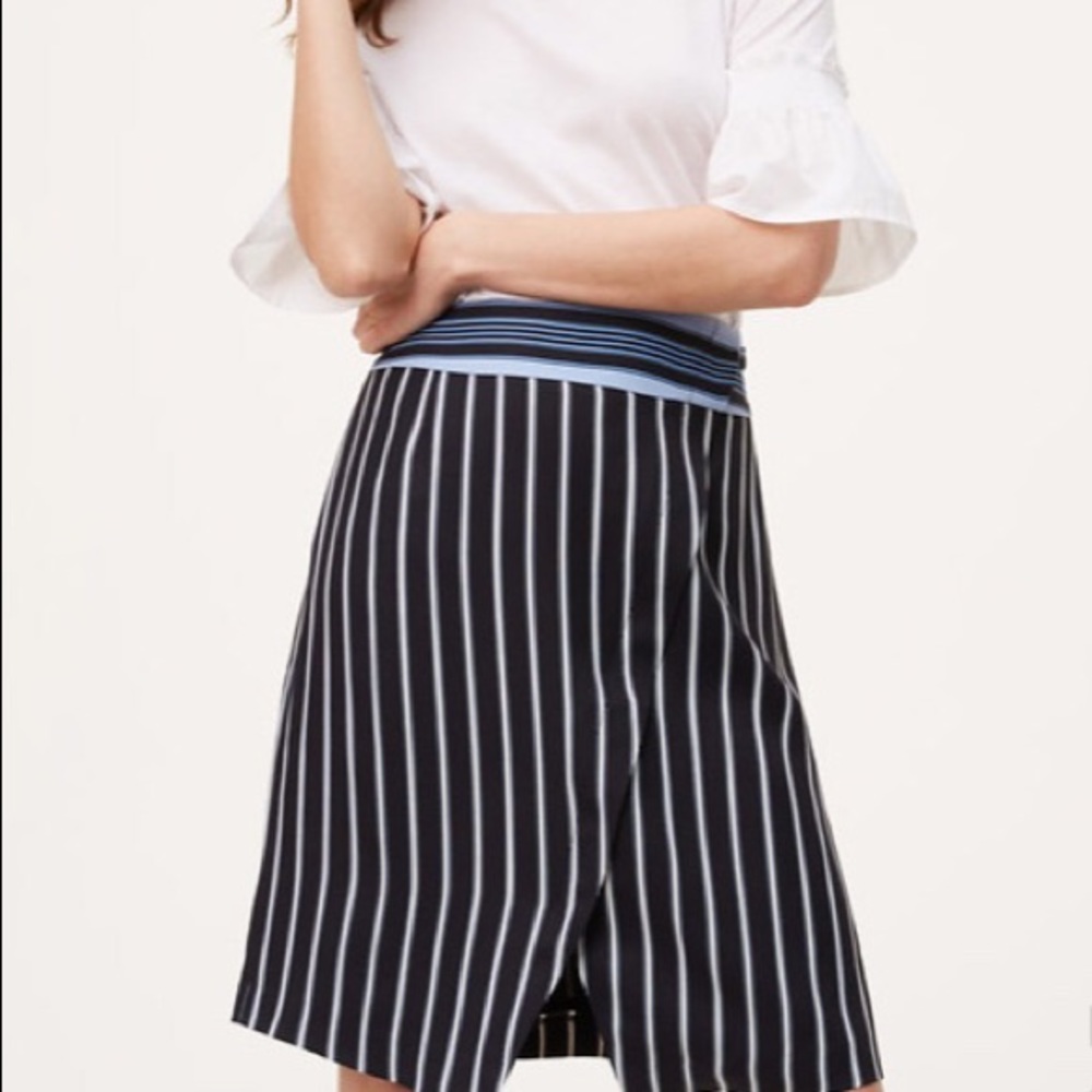 Women’s Loft Wrap Look Skirt Size 8 Retail $69.50